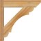 Ekena Millwork Olympic Slat Rough Sawn Outlooker, Western Red Cedar, 6"W x 24"D x 24"H OUT06X24X24OLY06RWR - alternate 4